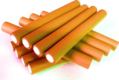 Produktbild von FP Flex-Wickler - Papilotten - ca. 15/16 mm Ø orange, 12 Stck.