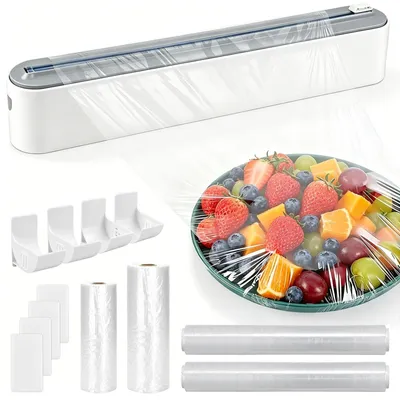 Produktbild von Magnetische Frischhaltefolien-Dispenser mit Schneider