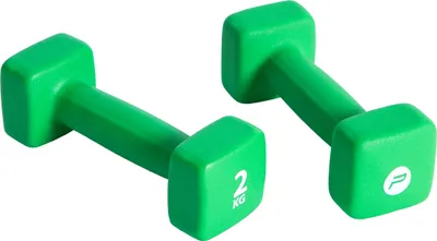Immagine prodotto di Pure2Improve set di manubri 2×2 kg in neoprene verde