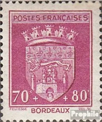 Produktbild von Briefmarken Frankreich 1941 Mi 541 postfrisch Städtewappen