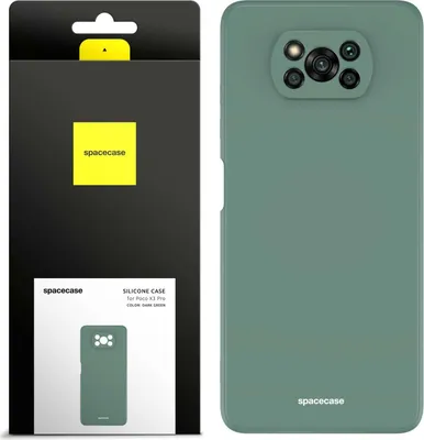 Image de SPACECASE Étui en silicone pour Poco X3 Pro/NFC Vert