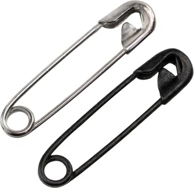 Imagen del producto de Bobinas de seguridad de 19 mm, 24 unidades, de metal, para coser y manualidades