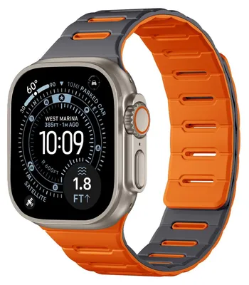 Immagine prodotto di Solidchoice - Cinturino sportivo in silicone a doppia faccia per Apple Watch