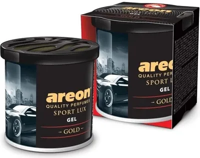 Image de Original Areon Gel CAN Auto Boîte à parfum Arbre à parfum Désodorisant + COUVERCLE LUX GOLD