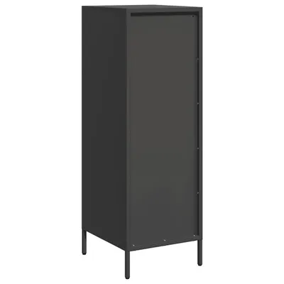 Obrázek produktu pro Skříň černá 39 x 35 x 103,5 cm ocel