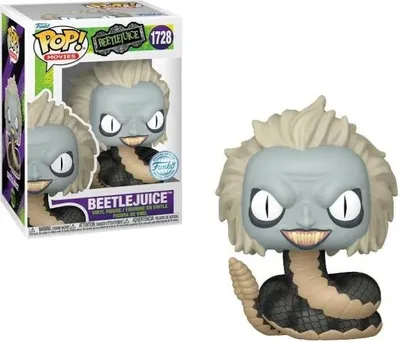 Produktbild von Funko Pop! Beetlejuice - Beetlejuice (Snake) #1728 (Exclusive)