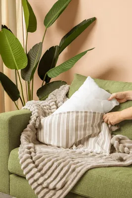 Immagine prodotto di Set di 2 federe interne per cuscini, imbottitura per cuscini di diverse dimensioni: 30x50, 40x40, 45x45, 40x60, 50x50. Ideale per cuscini decorativi, cuscini per divani e cuscini per la testa. Dimensione: 30 x 50 cm