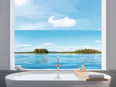 Produktbild von Fensterfolie Venilia Vitrostatic Titisee 67,5x150 cm