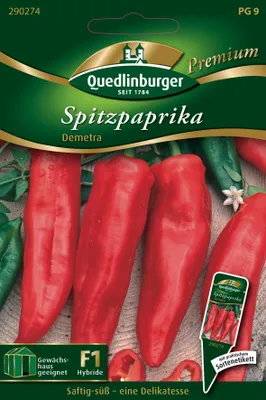 Produktbild von Quedlinburger Saatgut - Paprika Demetra - Samen - 290274