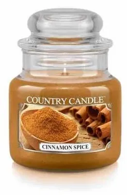 Produktbild von Country Candle Zimtgewürz Duftkerze Mini, 1 Docht (104 g)