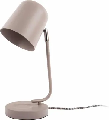 Produktbild von Leitmotiv - Tischleuchte Encantar - Grau - Ø15cm Tischlampe - Nachttischlampe, Wohnzimmer, Schlafzimmer
