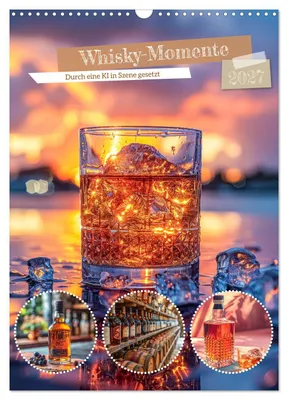Produktbild von Whisky-Momente (Wandkalender 2027 DIN A3 hoch), CALVENDO Monatskalender