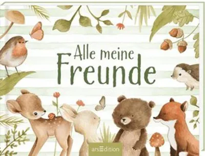 Produktbild von Alle meine Freunde - Waldtiere: Freundebuch ab 3 Jahren für Kindergarten und Kita