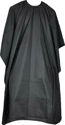 Produktbild von Friseurumhang Frisierumhang Umhang Schutz beim Haareschneiden 140 x 90 cm schwarz