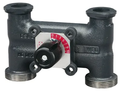 Produktbild von ESBE 4HG25-125 DN25 | 6,3 Kvs | 4-Wege-Steuerventil
