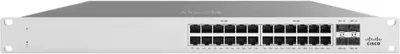 Zdjęcie produktu dla Cisco Meraki MS125-24P, Zarządzany, L2, Gigabit Ethernet (10/100/1000), Obsługa PoE, Możliwości montowania w stelażu, 1U