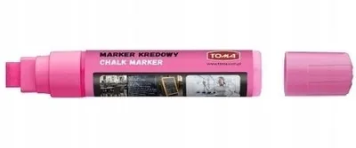 Produktbild von Toma Kreidemarker, pink, zmazywalny, für Tafeln und Glas