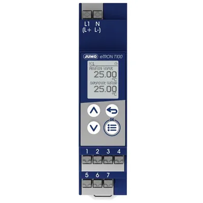 Produktbild von Jumo Digitaler 701052/8-01-02-00/000 Thermostat, 230 V, Pt100, 00721265