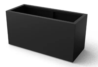 Productafbeelding van Artus rechthoekige Aluminium plantenbakken 1200 x 300 x 800 mm Geroba