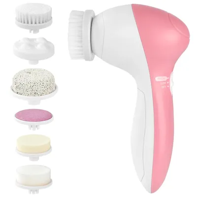 Produktbild von 7 in 1 Gesichtsreinigungsbürste, Gesichtsbürste Elektrische Reinigungsbürste Gesichtsreinigungsinstrument für Tiefenreinigung, Gesichtsmassage