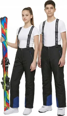 Produktbild von Kinder Skihosen Wasserdicht 10.000mm Unisex Schwarz