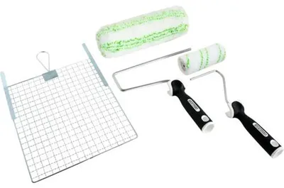 Produktbild von HORNBACH Fassaden Farbroller Set Meister Polar Weiß 5-teilig