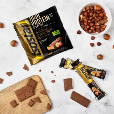 Produktbild von Isostar High Protein Riegel Haselnuss (105 g)