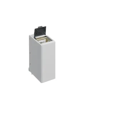 Immagine prodotto di Hager ZZ45ZPH6 RJ45 Buchse IP2X f.Hutschiene (ZZ45ZPH6)
