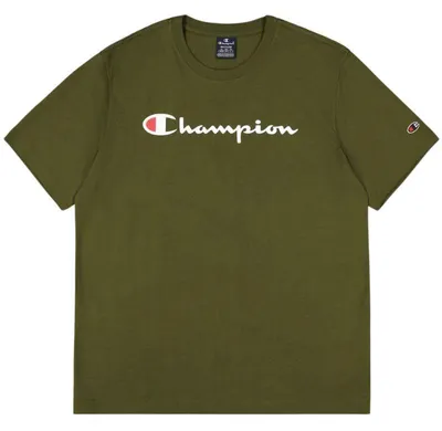 Obrázok produktu pre Champion - Pánske tričko s krátkym rukávom MR383 (L) (zelené)