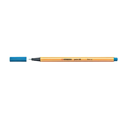 Immagine prodotto di STABILO Fineliner (Verkaufseinheit: 10) STABILO® point 88®, 0,4 mm, mittelblau 661253 4006381333801