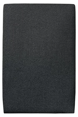 Produktbild von Kopfteil gepolstertes – schwarzer Bouclé-Stoff - 90 cm