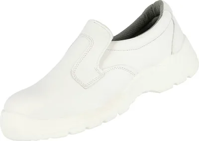 Produktbild von S2 Sicherheitsslipper NITRAS CLEAN STEP SL | Gr. 36 | Kunstleder | weiß