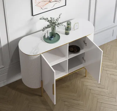 Zdjęcie produktu dla Designerska komoda kredens szafka nowoczesny salon komody drewno nowe