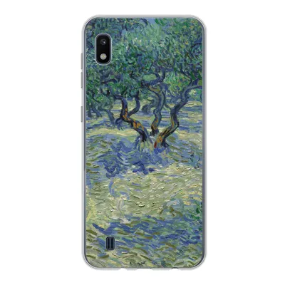 Produktbild von MuchoWow® Handyhülle Schutzhülle Hülle für Samsung Galaxy A10 Der Olivenhain - Vincent van Gogh Silikon Softcase Handy Hülle - Schutzhülle