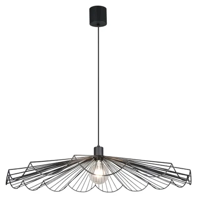 Imagen del producto de Reality R36431932, lámpara colgante Margarita, casquillo E27, diámetro 80 cm, color  mate