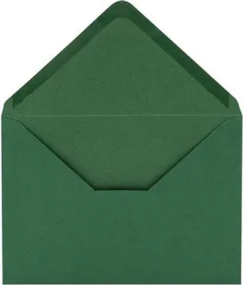 Obrázok produktu pre Obálky B6 tmavozelené 120 g x 10 50 kusov