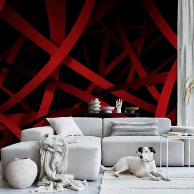 Produktbild von Vlies Fototapete - Fear of the dark 200x140 cm Abstrakt f-A-0166-a-b