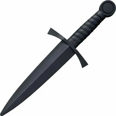 Immagine prodotto di Cold Steel 92RDAG Pugnale da allenamento medievale Pugnale da allenamento 25,4 cm, nero, Santoprene