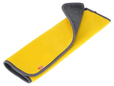 Mikrofasertuch 45x40 cm gelb – 100% Polyester