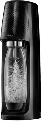 Produktbild von SodaStream Spirit One Touch, Schwarz, PET / PEN-Flaschen, 125 mm, 180 mm, 430 mm, 1 l