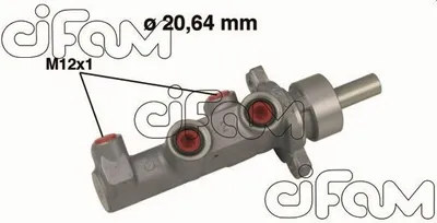 Produktbild von CIFAM 202-524 Bremszylinder Hauptbremszylinder für FIAT PANDA (169) PANDA Van (169)