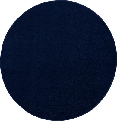 Produktbild von Teppich UNI 9502 NAVY 80x80 rund