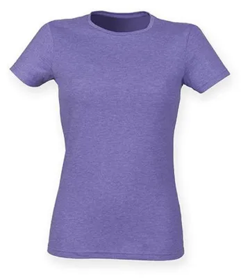 Produktbild von SF Women SK121 | Damen Feel Good Stretch T / weiches Tragegefühl - Farbe: Heather Pink - Größe: S