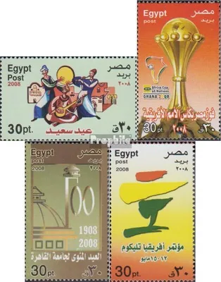 Produktbild von Briefmarken Ägypten 2008 Mi 2347,2348,2351,2354 (kompl.Ausg.) postfrisch Neujahr