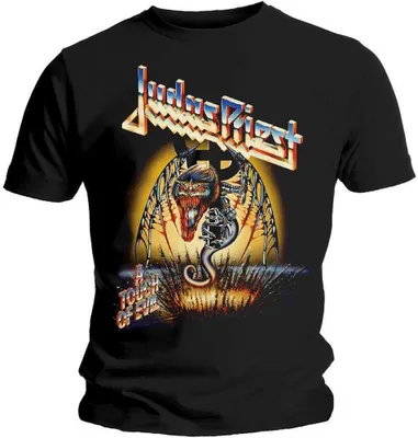 Obrázek produktu pro Judas Priest Touch of Evil Tričko s krátkým rukávem Black S