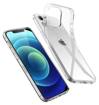 Image de Housse pour Apple iPhone 12 / 12 Pro Coque (6.1 pouces) Transparent Slim Cover Clear Case