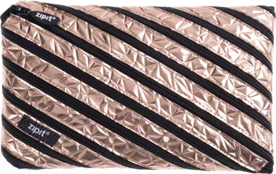 Produktbild von Zipit Metallic große Federtasche Bronze