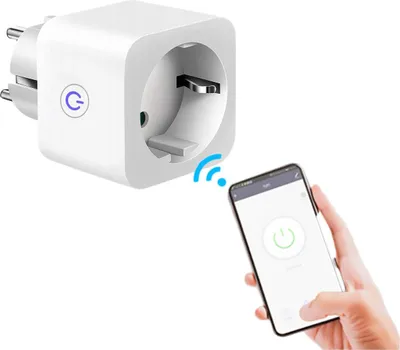 Produktbild von Smarte WLAN-Steckdose, Smarte WLAN-Steckdose mit Energiemessung