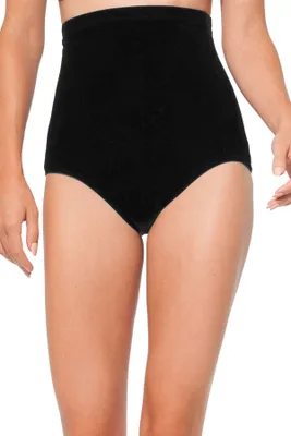 Produktbild von Anne Cole Damen Color Blast Solids Super High Waist Shape Control Bottom Bikini-