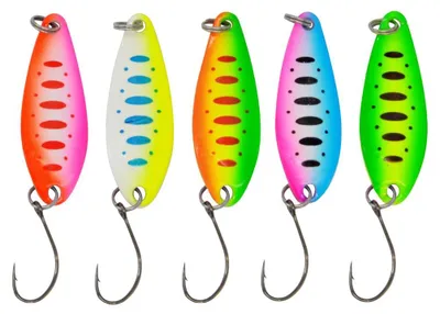 Productafbeelding van Set van 5 Löffelvormige Hengelsport Aas voor Forel en Baars